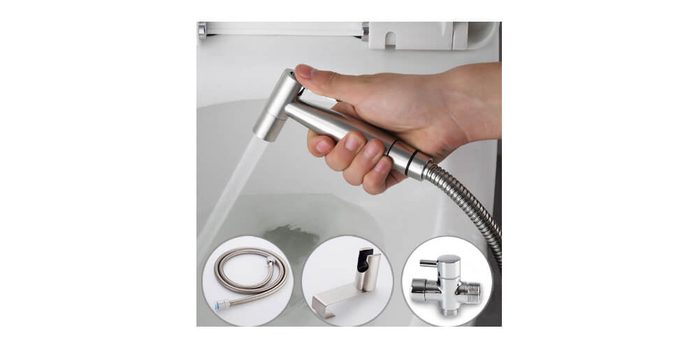 Steps for Using a Hand Held Bidet Sprayer